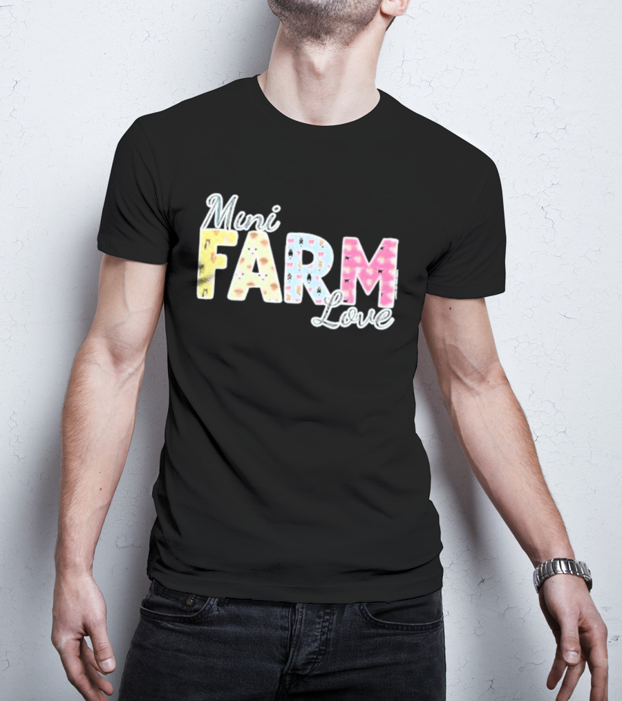 Mini Farm Love Floral Pastel T-Shirt