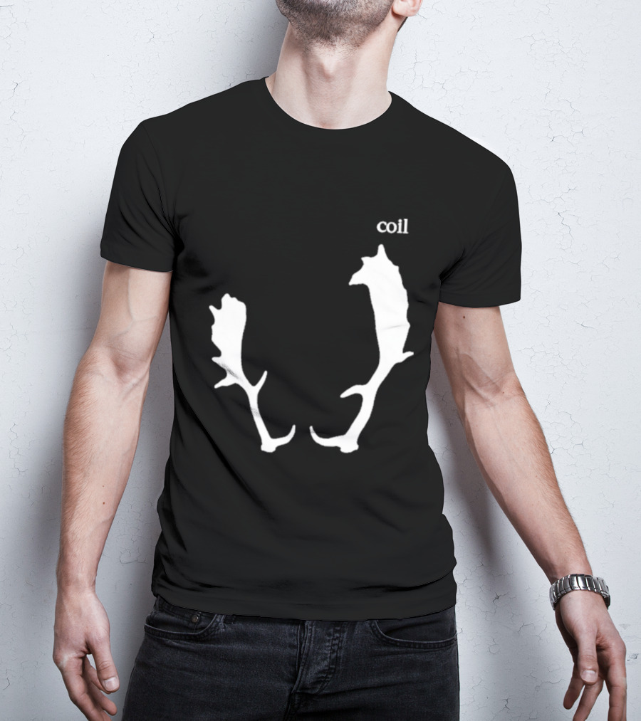 Coil Black Antlers T-Shirt