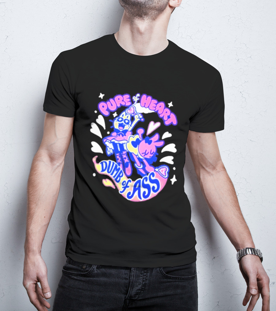 Pure Heart Dumb Of Ass Giraffalope Fun T-Shirt