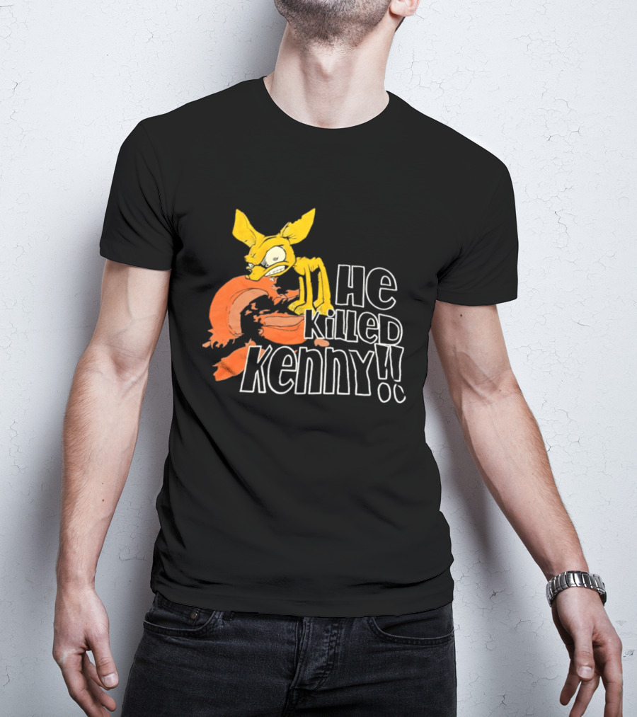 Psycho Chihuahua He Killed Kenny T-Shirt