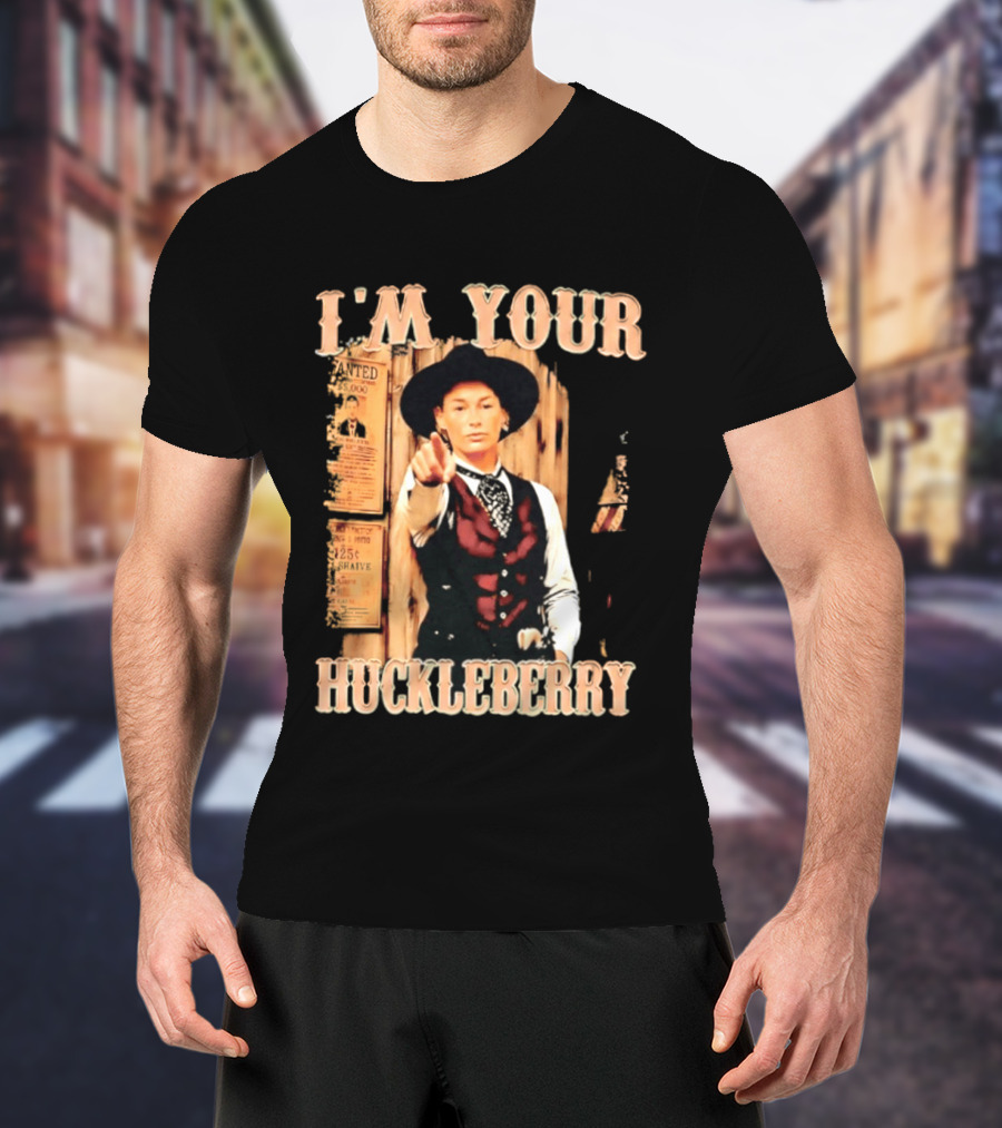 I'm Your Huckleberry Sophie Cunningham Indiana Fever Cowgirl T-Shirt