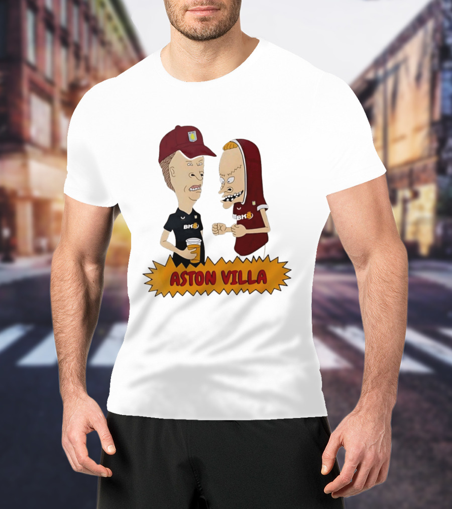 Aston Villa Beavis And Butt Head BK8 T-Shirt