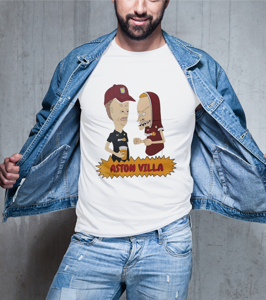 Aston Villa Beavis And Butt Head BK8 T-Shirt