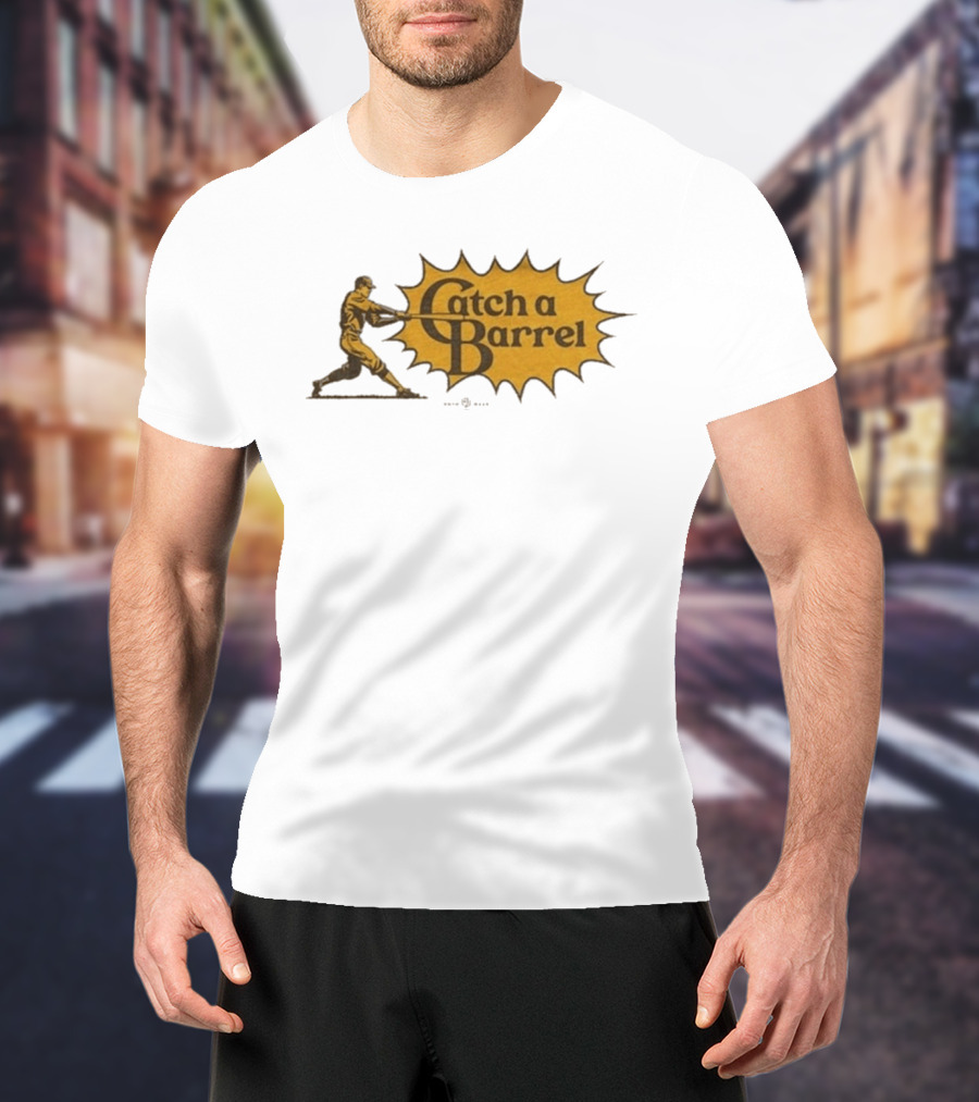 Jackson Merrill Catch A Barrel San Diego Padres Baseball T-Shirt