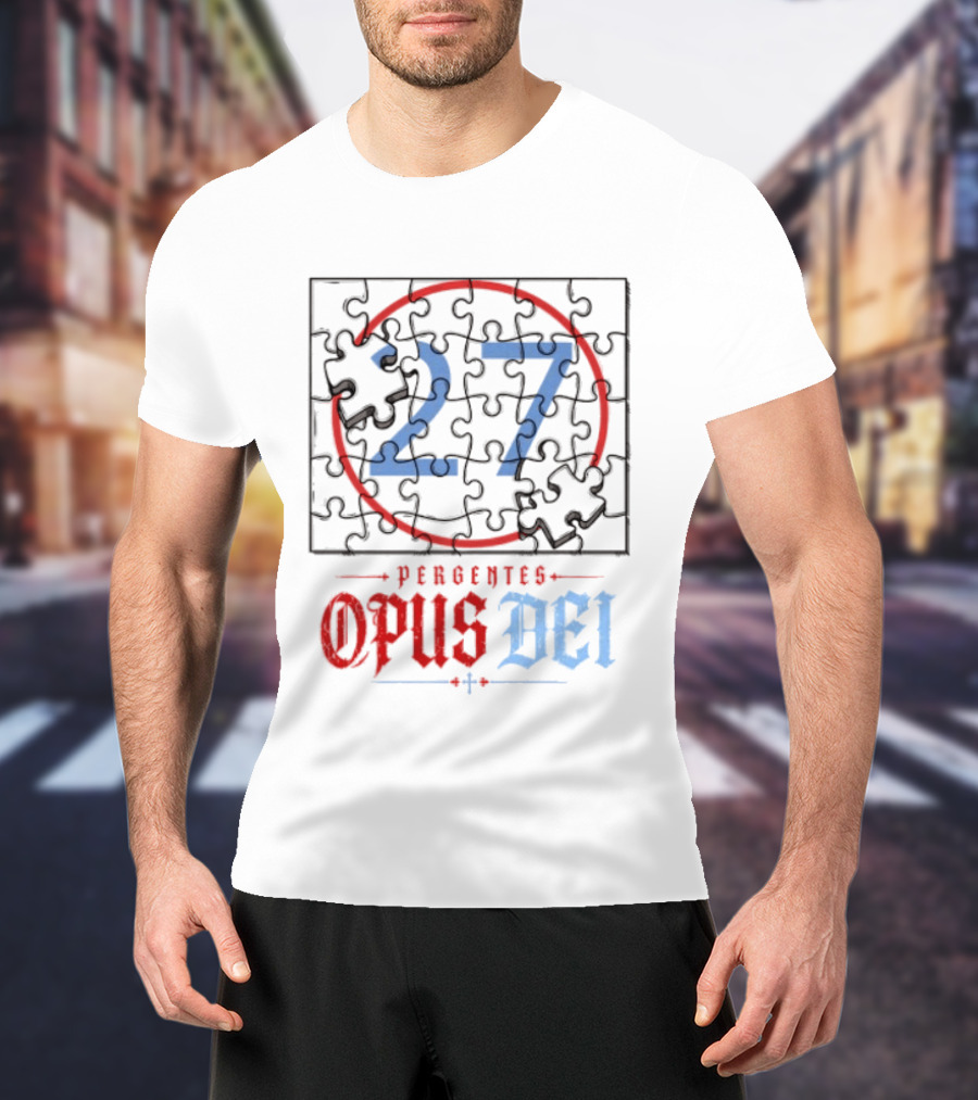 Pergentes Opus Dei 27 Puzzle T-Shirt
