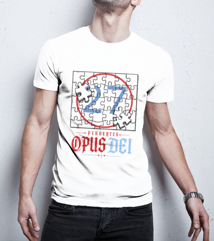 Pergentes Opus Dei 27 Puzzle T-Shirt