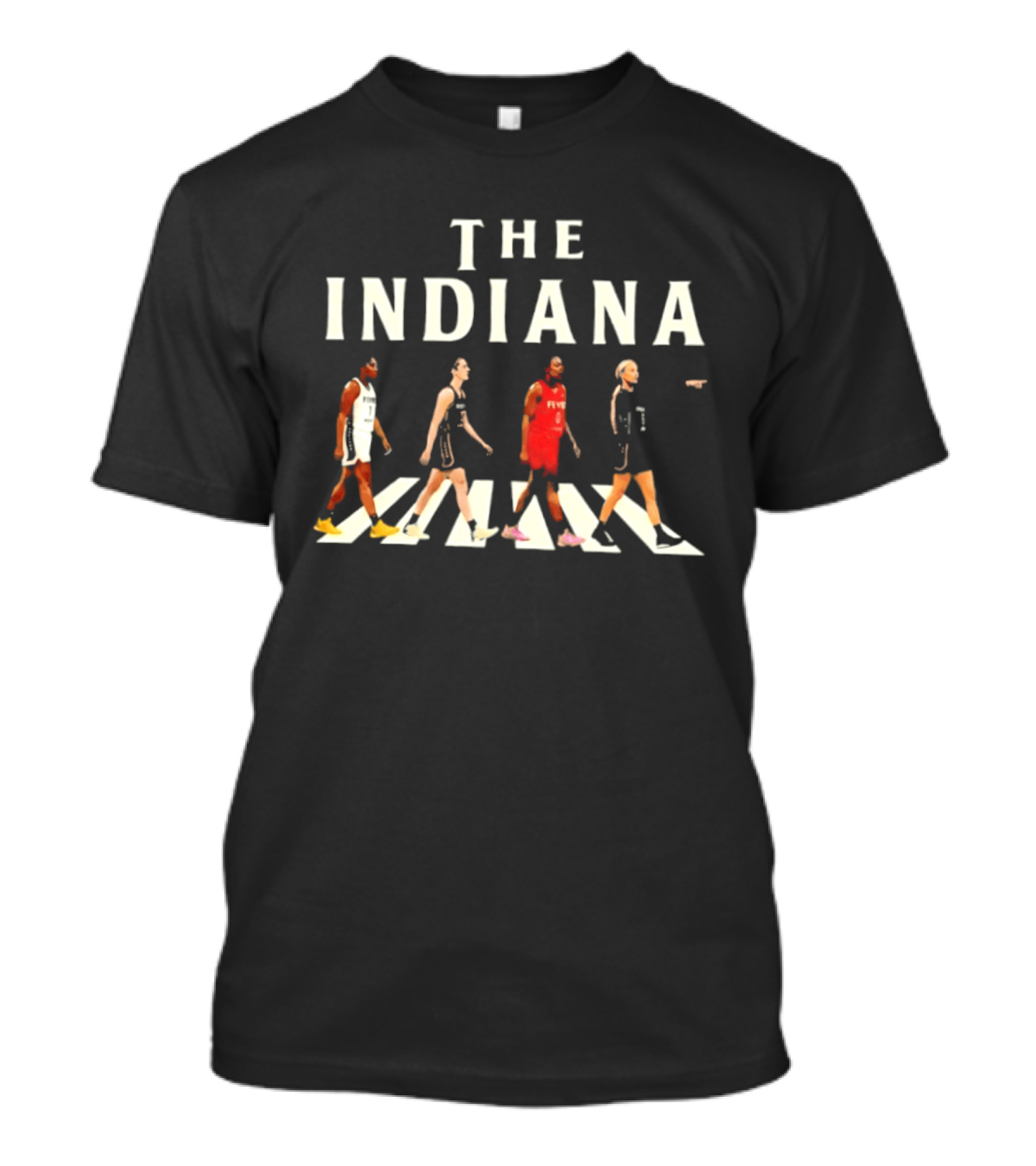 Indiana Fever Women's Basketball Players Walking Team 2026 T-Shirt