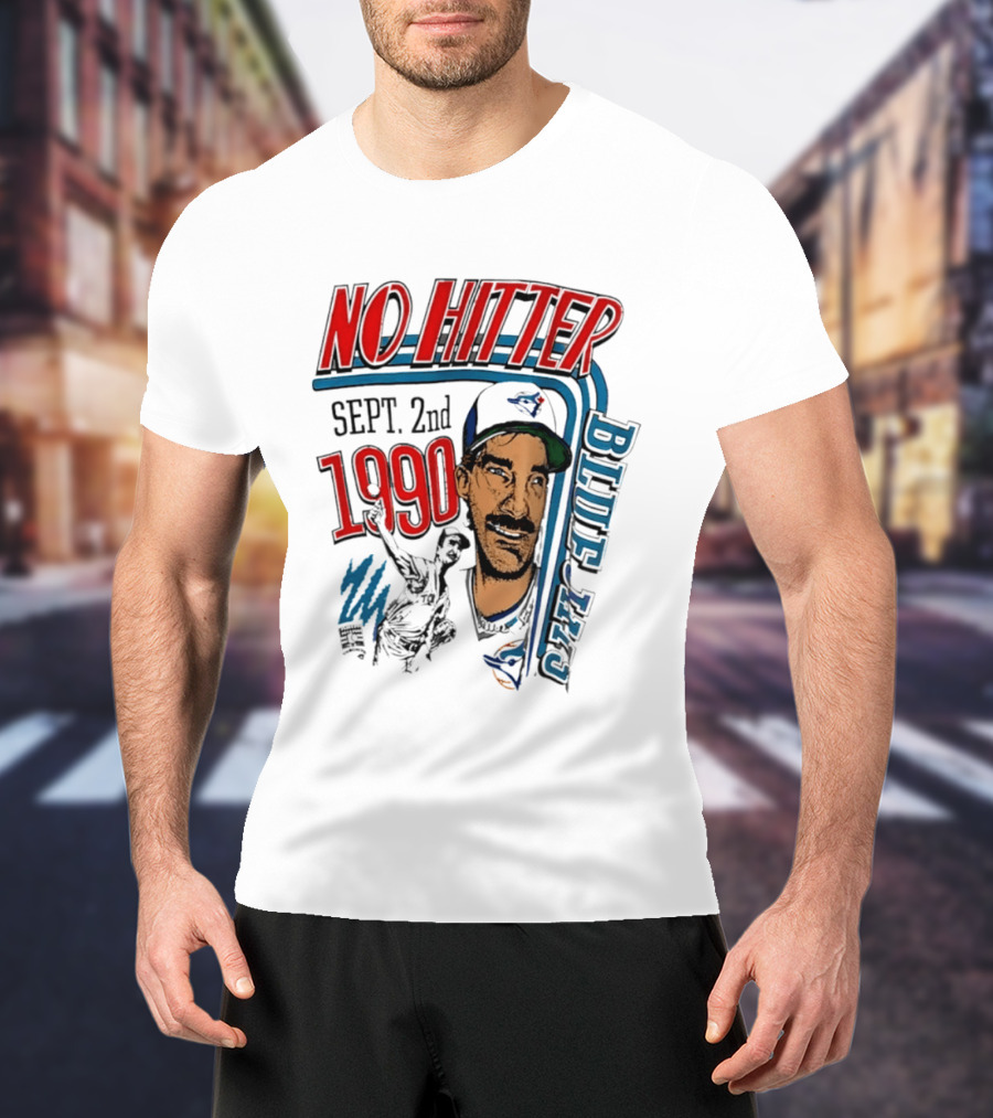 Toronto Blue Jays No Hitter Dave Stieb Sept 2nd 1990 T-Shirt