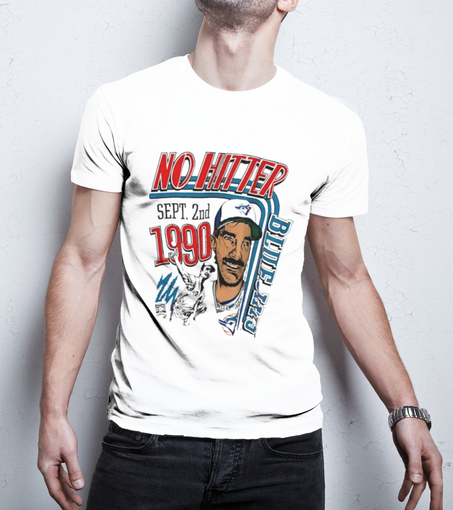 Toronto Blue Jays No Hitter Dave Stieb Sept 2nd 1990 T-Shirt