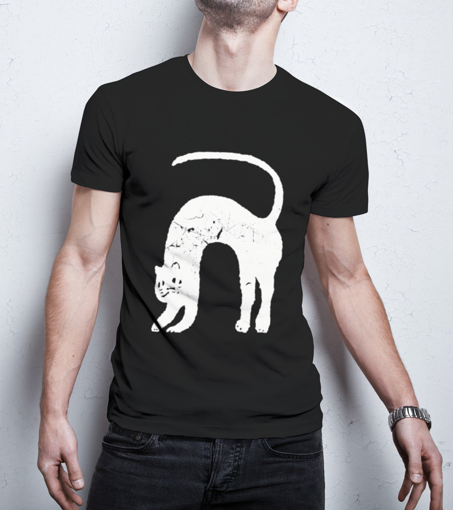Angeltype Catvisu Arched Feline T-Shirt