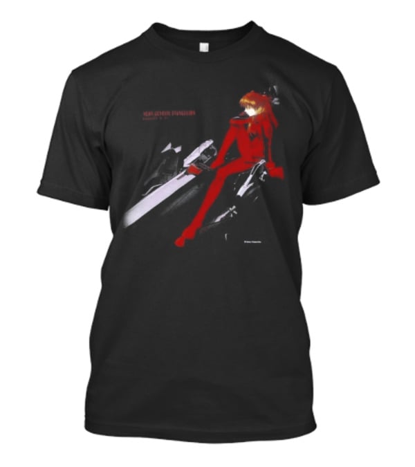Asuka Langley Soryu Neon Genesis Evangelion Genesis 0 11 Bold Red T-Shirt