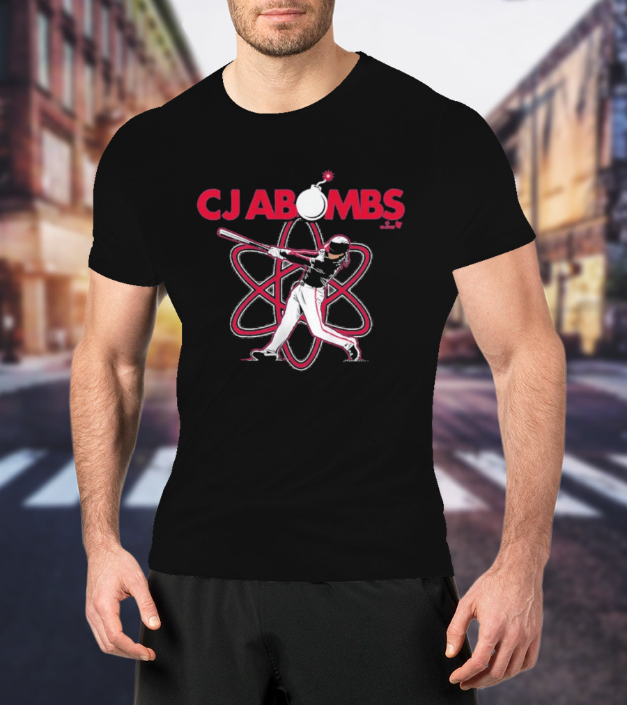 CJ Abrams ABombs Atomic Swing Baseball T-Shirt