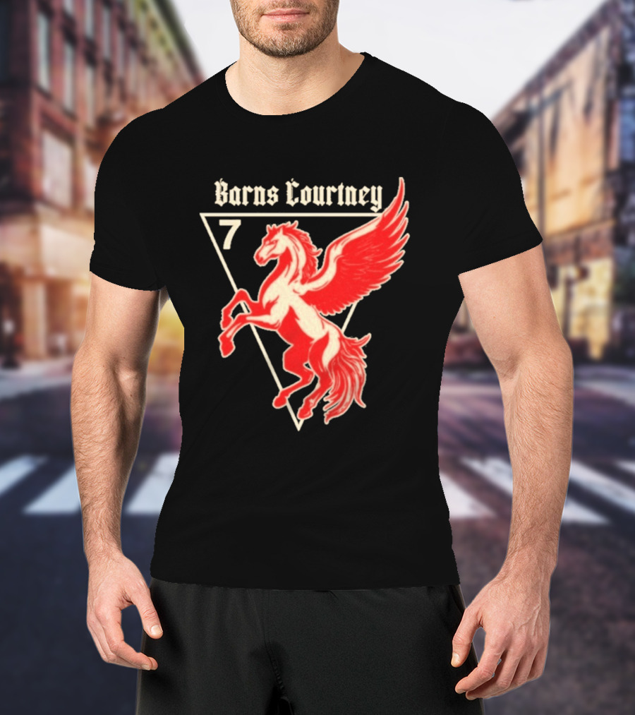 Barns Courtney Pegasus 7 Retro Triangular Pegasus T-Shirt