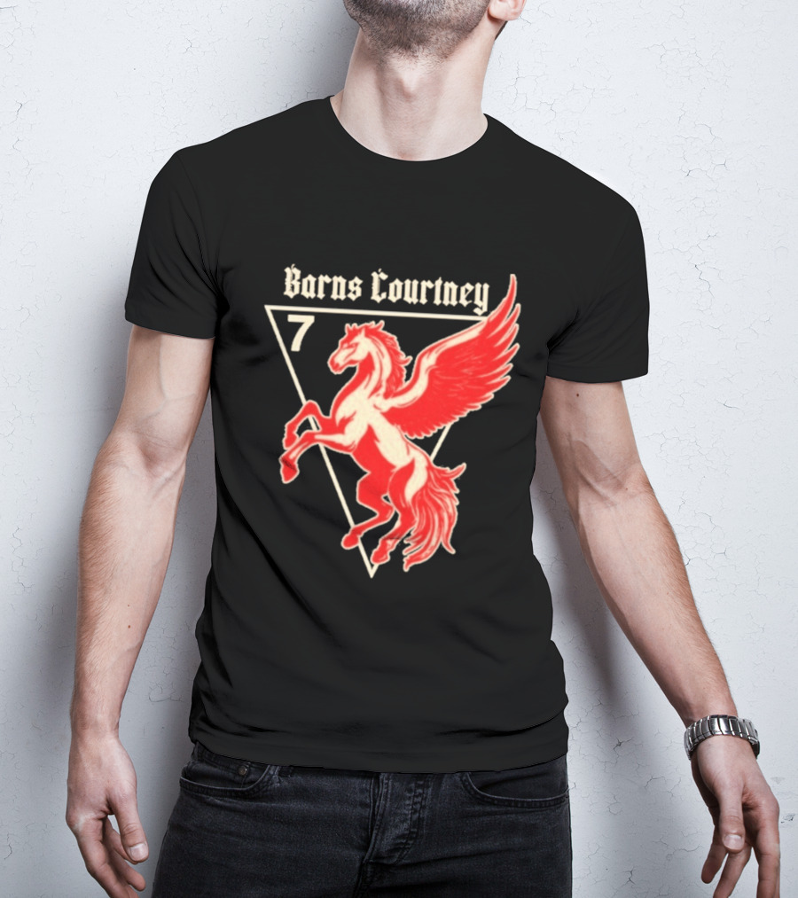 Barns Courtney Pegasus 7 Retro Triangular Pegasus T-Shirt