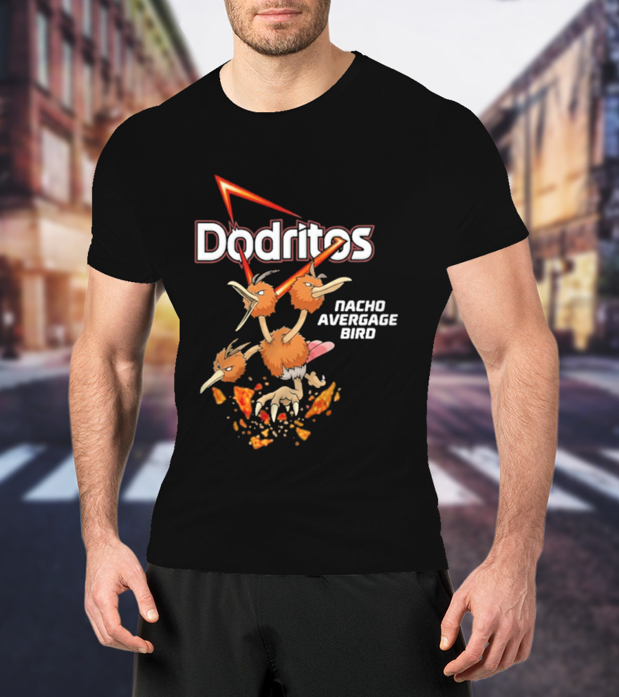 Dodritos Nacho AVERGAGE BIRD Pokemon T-Shirt