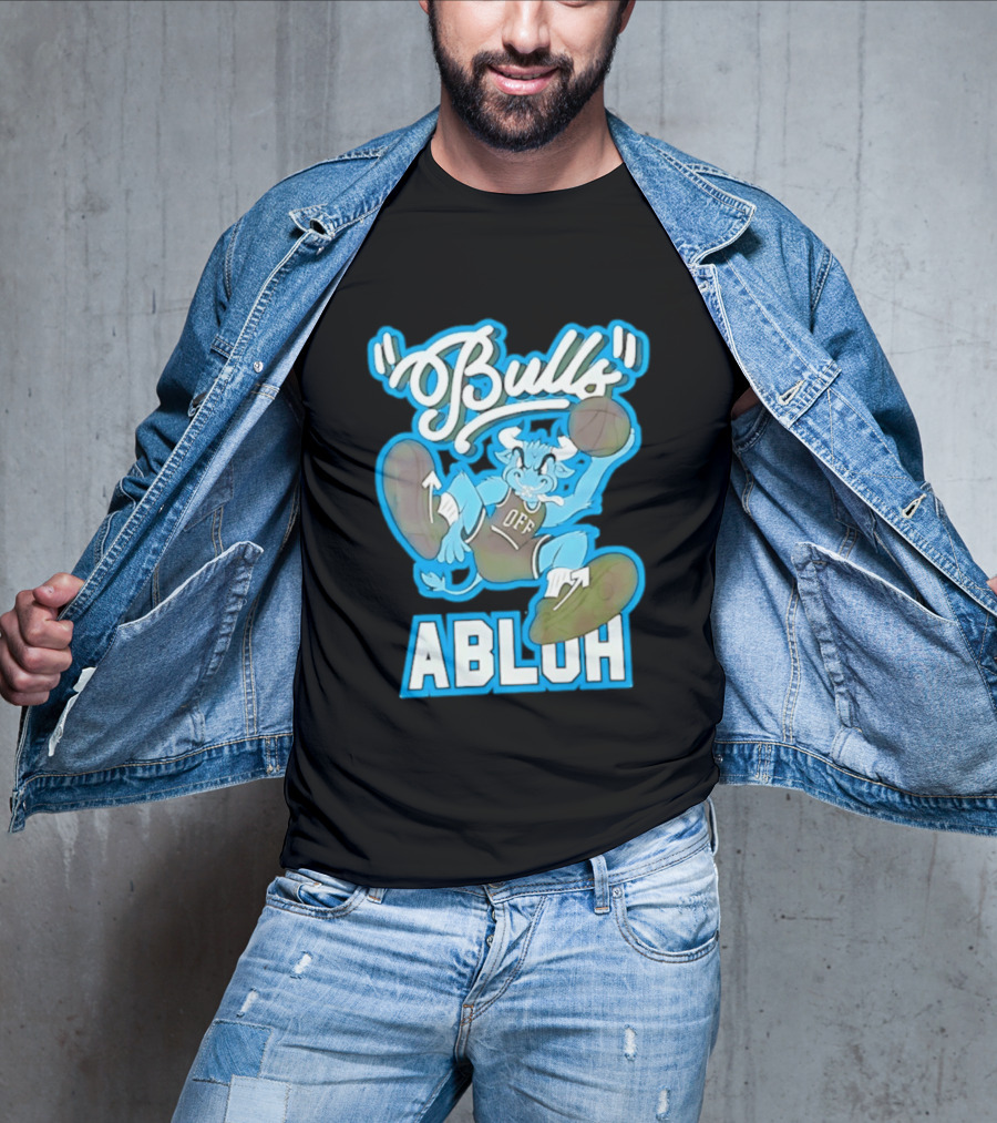 Bulls Abloh Off Basketball Slam Dunk T-Shirt