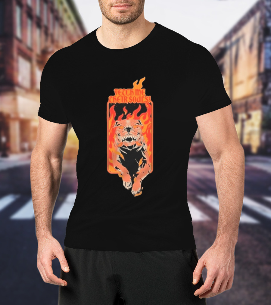 Fetch Me Their Souls Fire Dog Call Of Duty Zombies T-Shirt