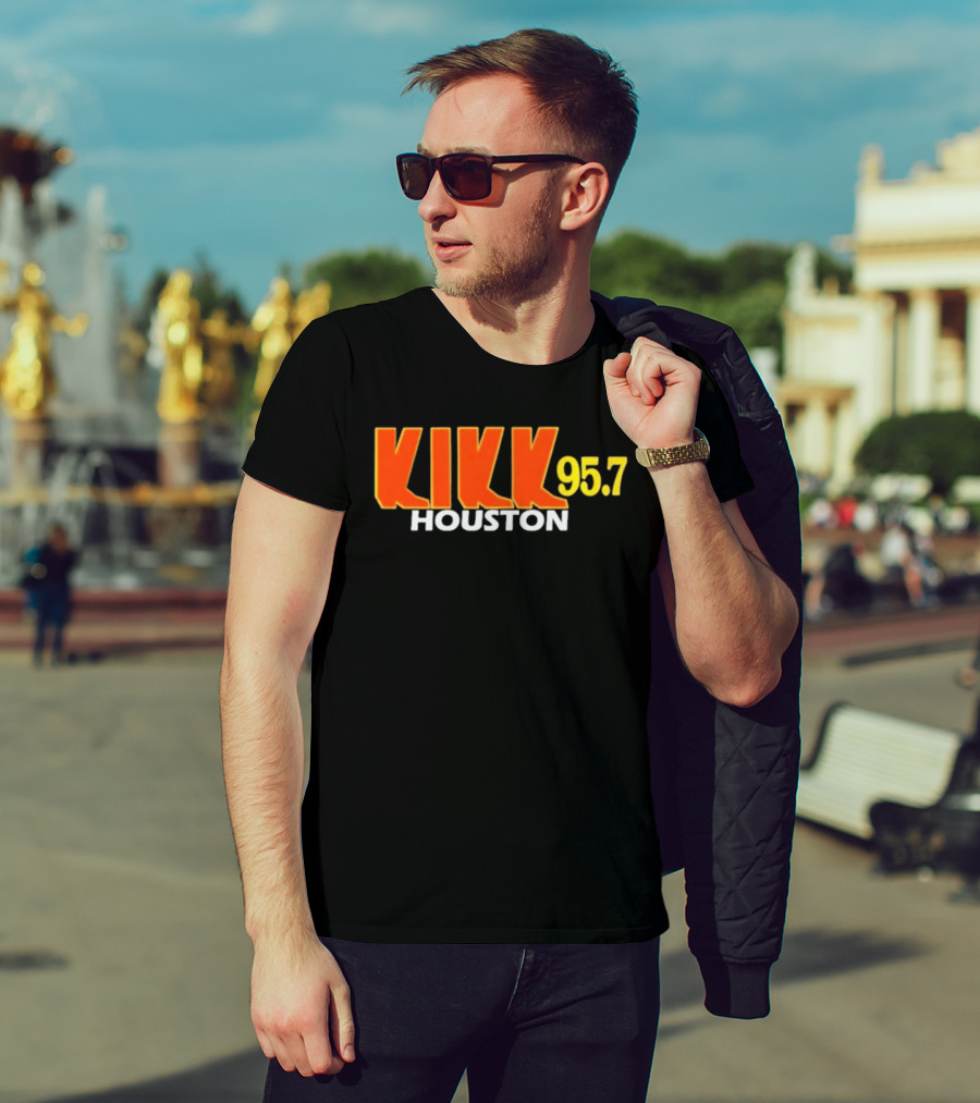 KIKK 95.7 Houston Retro Radio T-Shirt