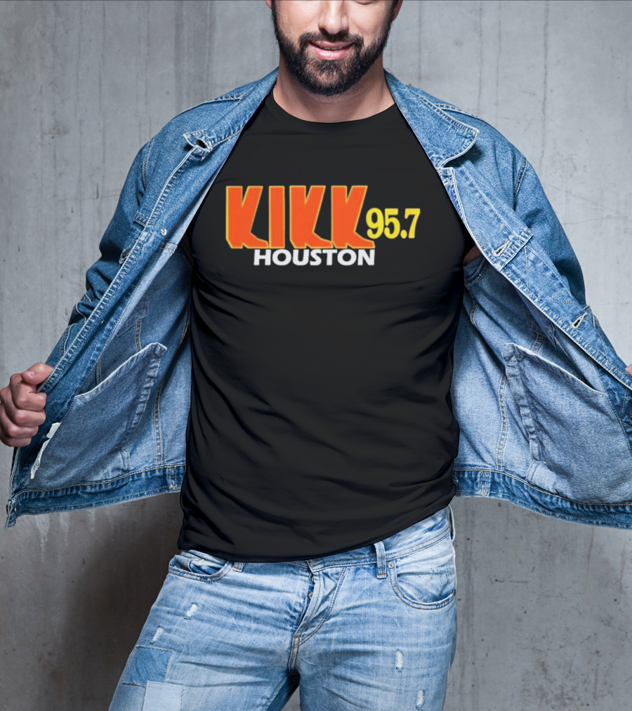 KIKK 95.7 Houston Retro Radio T-Shirt
