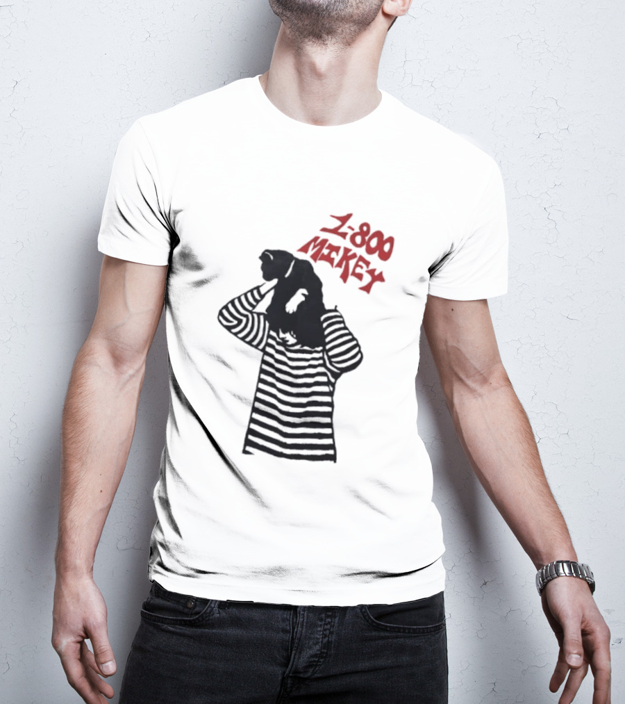 1 800 Mikey Striped Sweater T-Shirt