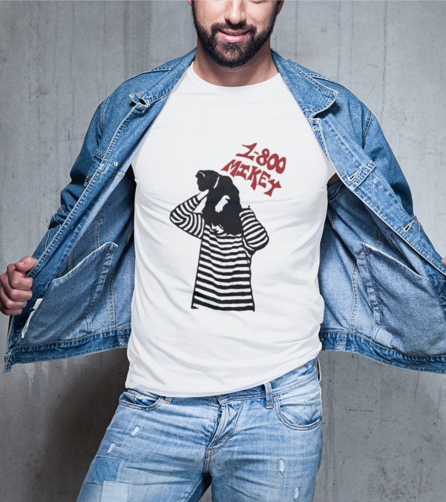 1 800 Mikey Striped Sweater T-Shirt