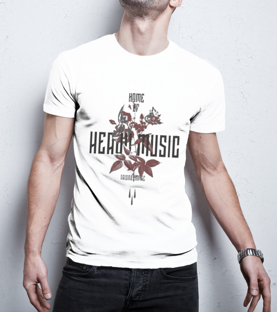 Arising Empire Home Of Heavy Music Floral T-Shirt