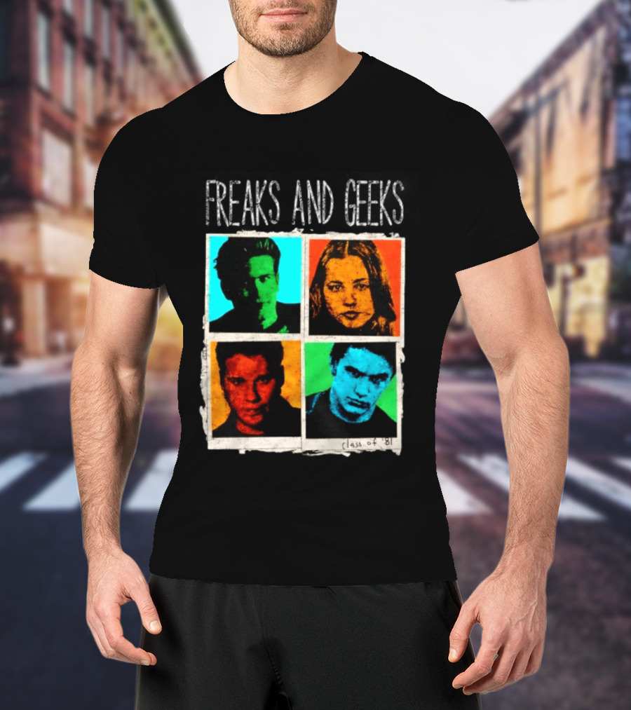 Freaks And Geeks Class Of 81 TV Show Cult Classic Character Portraits T-Shirt