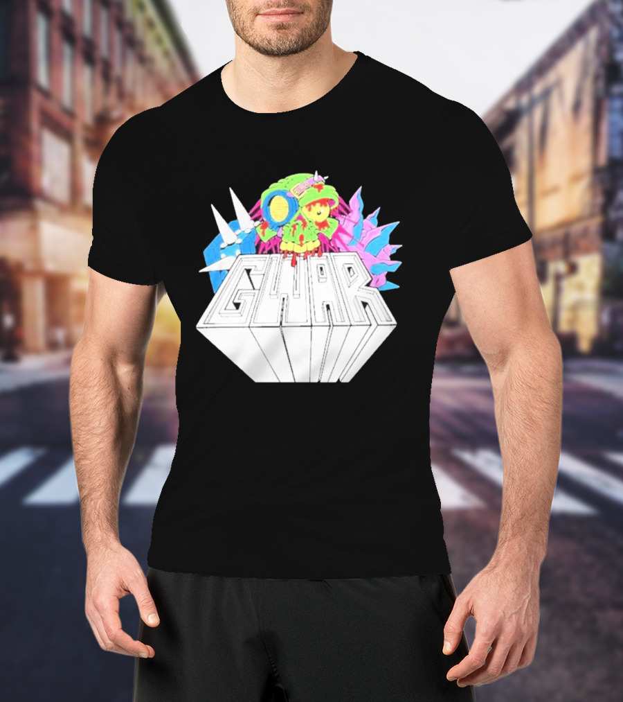 GWAR Rotting Skull Character Spiked Armor T-Shirt