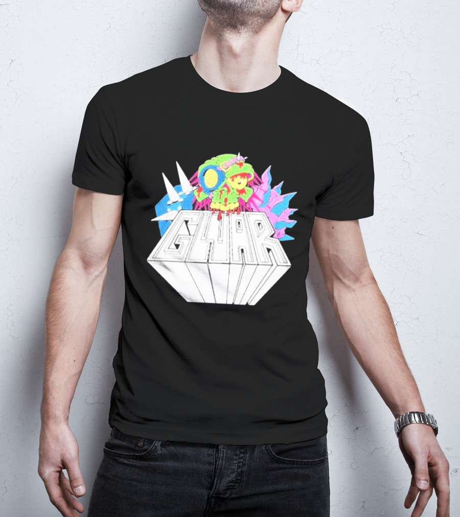 GWAR Rotting Skull Character Spiked Armor T-Shirt