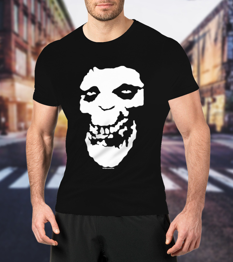 Halftime A Bathing Ape Misfits Fiend Skull T-Shirt