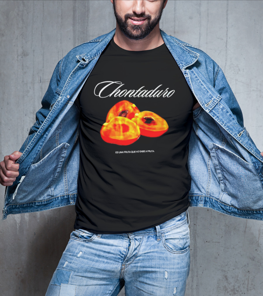 Chontaduro Es Una Fruta Que No Sabe A Fruta With Vibrant Fruit T-Shirt