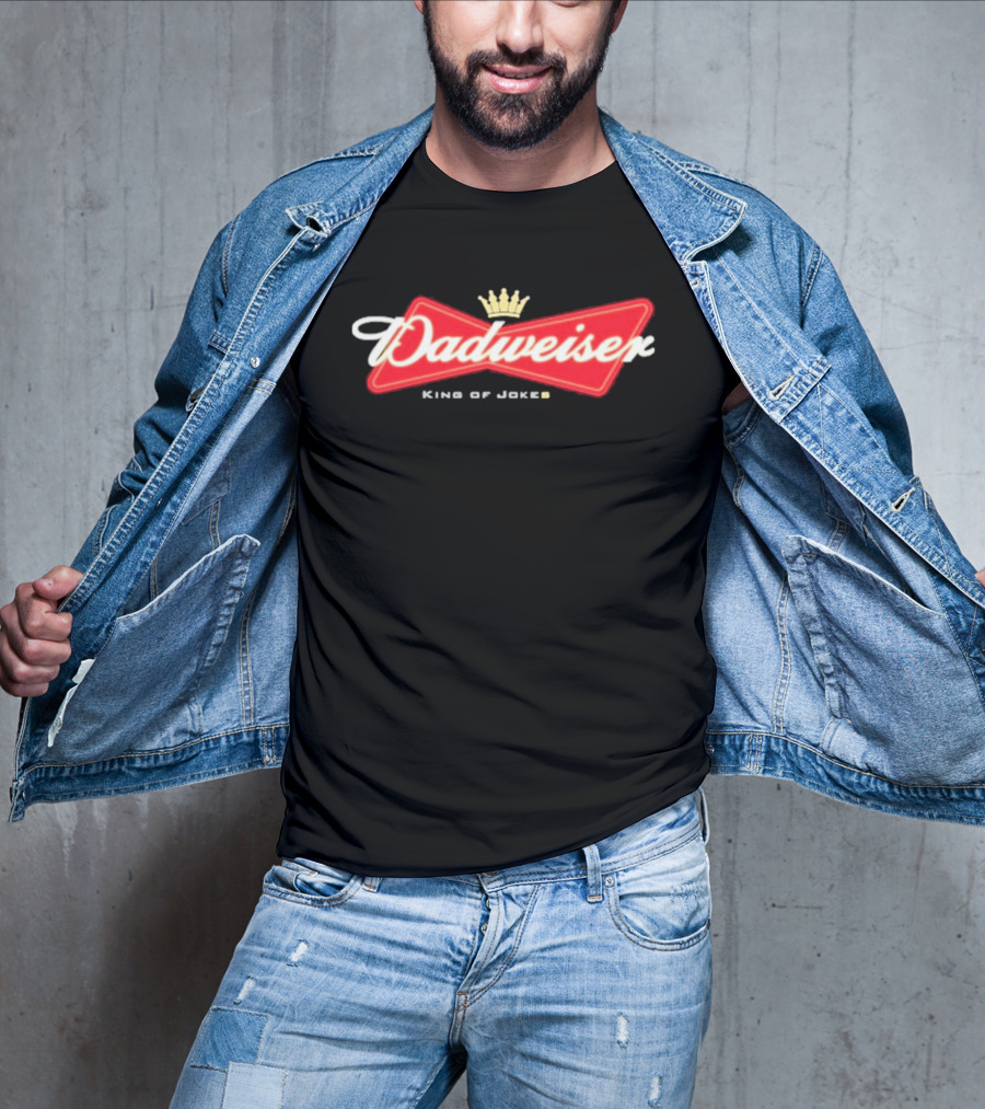 Dadweiser King Of Jokes Crown T-Shirt