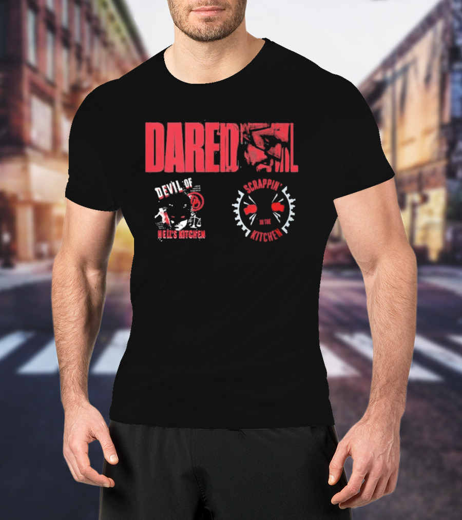 DAREDEVIL Devil Of Hell's Kitchen Scrappin T-Shirt