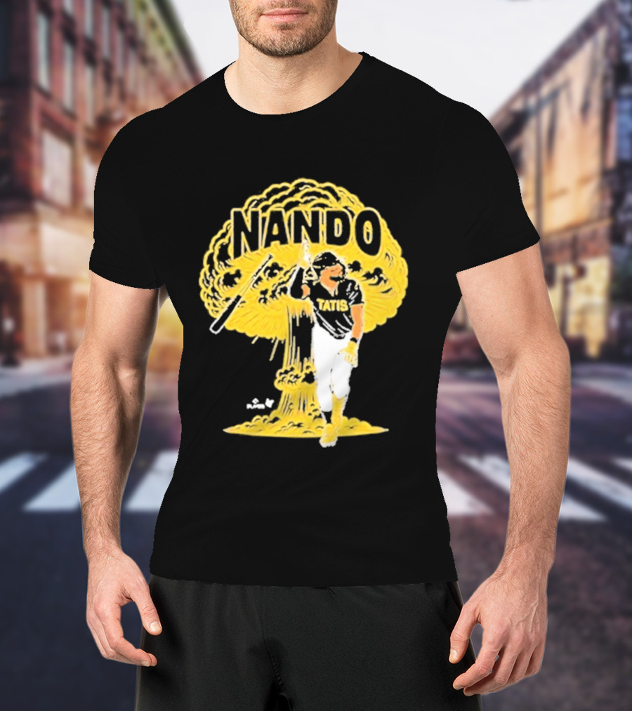 Fernando Tatis Jr Nando Baseball Explosion T-Shirt