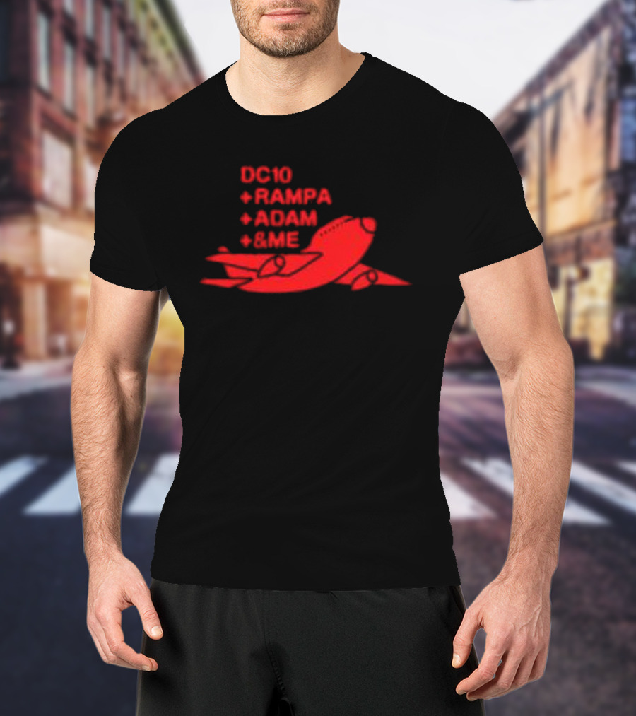 Keinemusik DC10 Rampa Adam &Me 2026 Airplane Collaboration T-Shirt