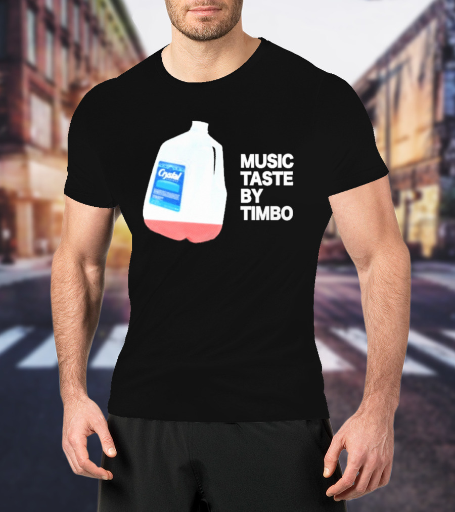 Legendary Crystal Water Jug Music Taste By Timbo T-Shirt
