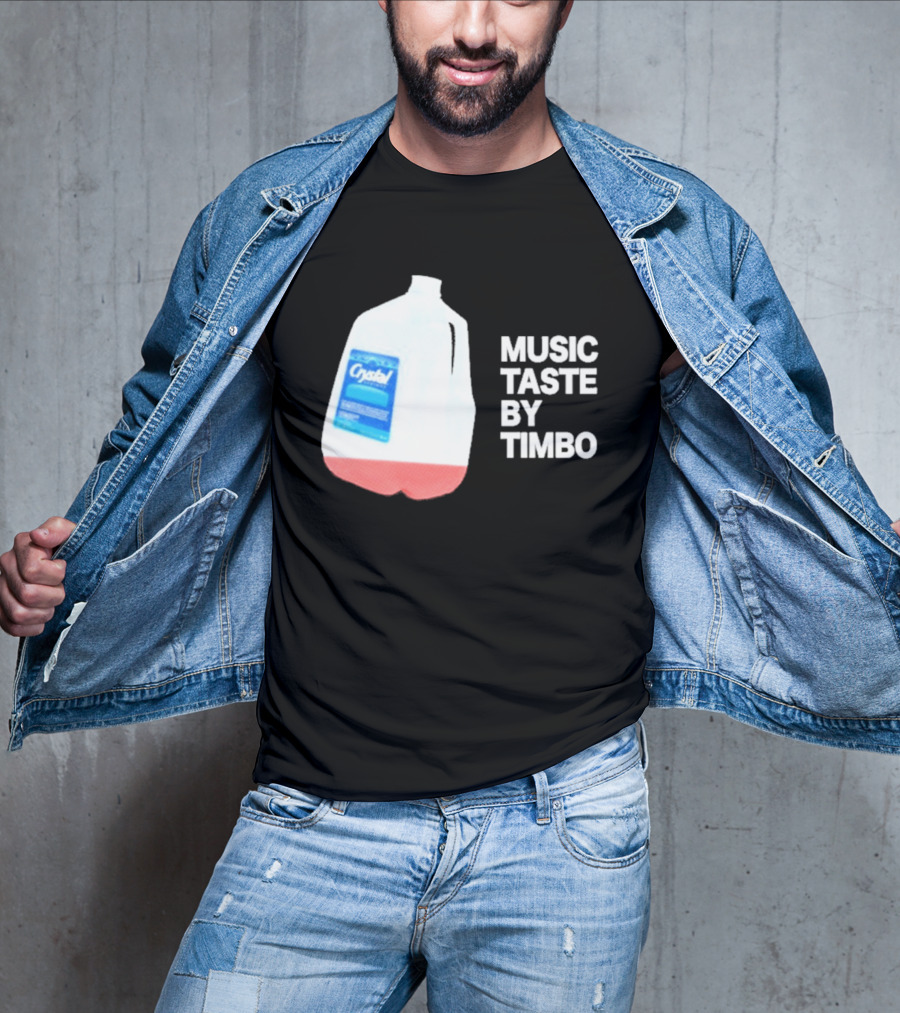 Legendary Crystal Water Jug Music Taste By Timbo T-Shirt