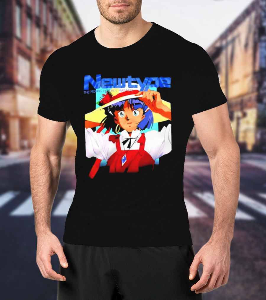 Newtype The Moving Pictures Anime Magazine T-Shirt