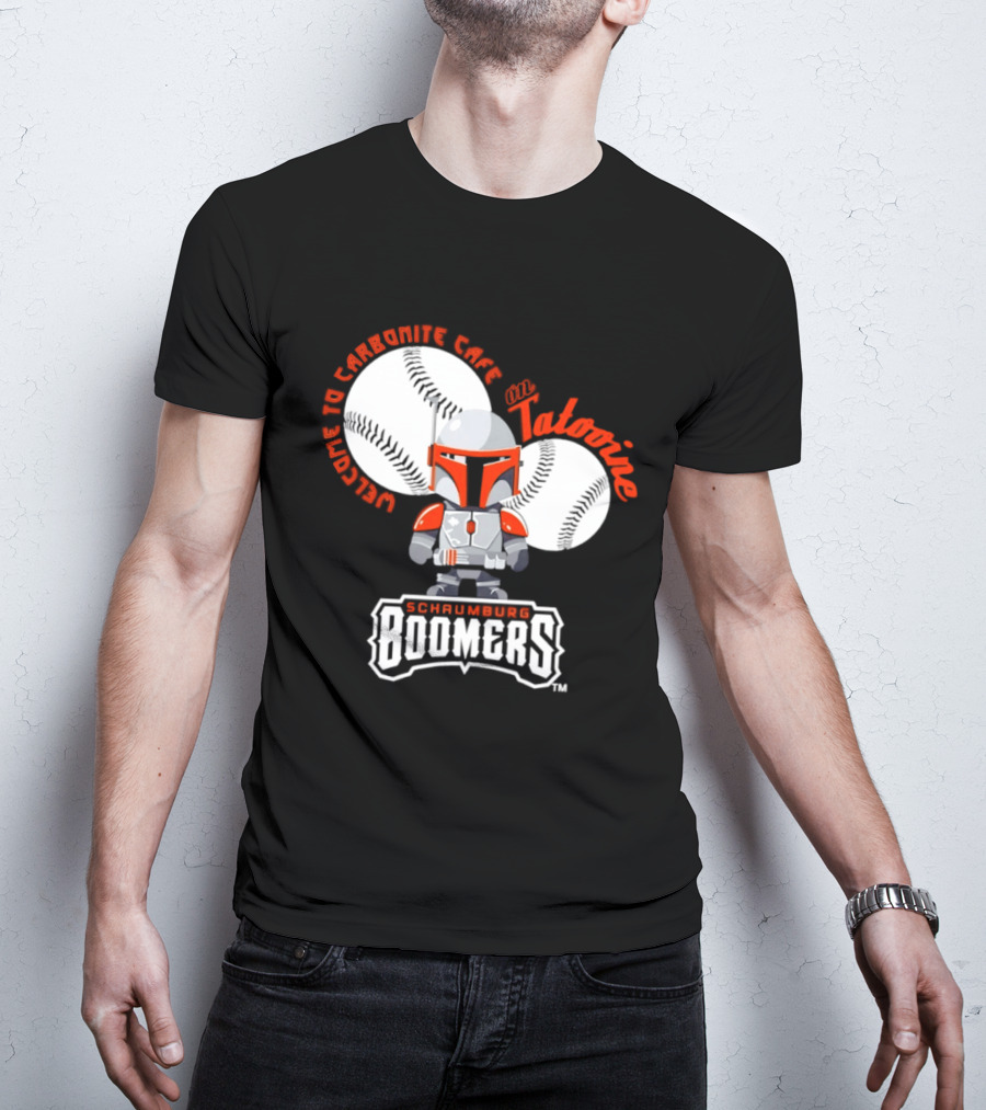 Schaumburg Boomers Welcome To Carbonite Cafe On Tatooine T-Shirt