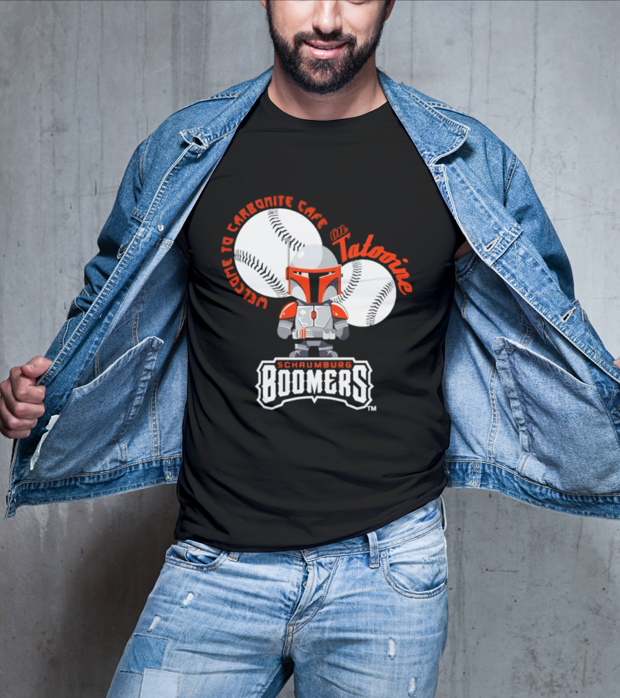 Schaumburg Boomers Welcome To Carbonite Cafe On Tatooine T-Shirt