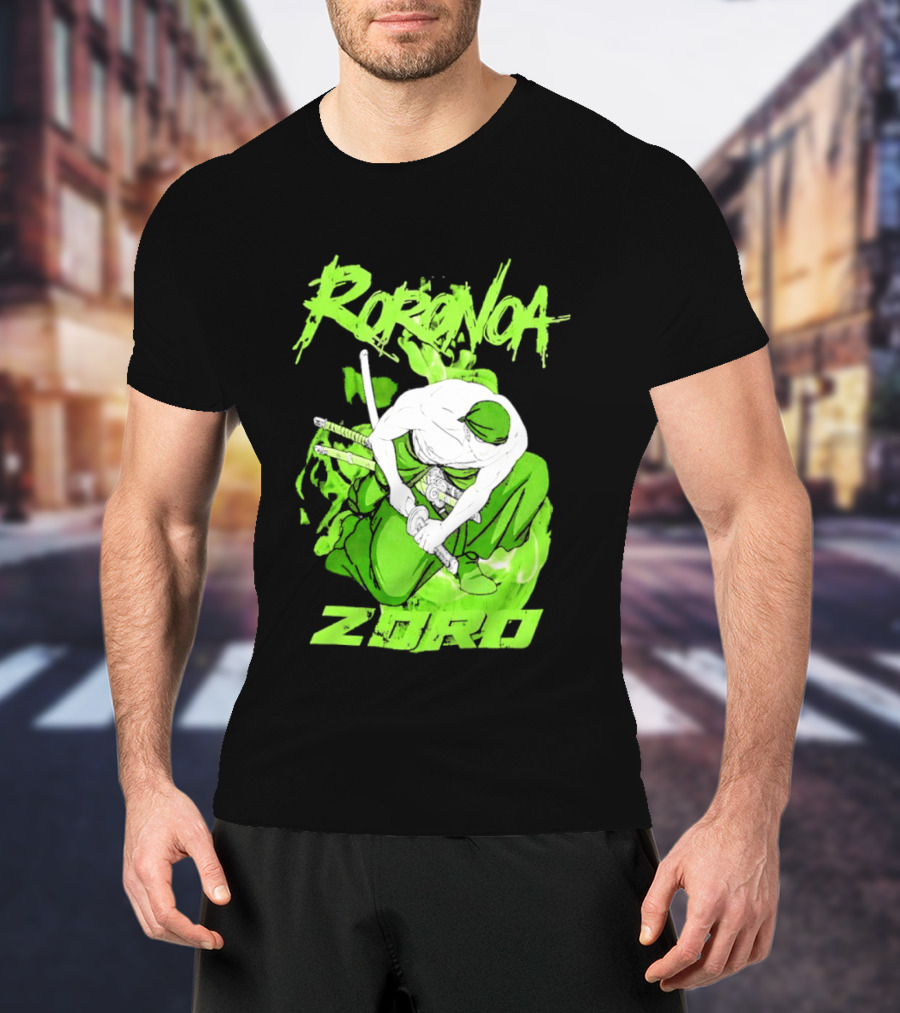 Roronoa Zoro Tonal One Piece Anime T-Shirt