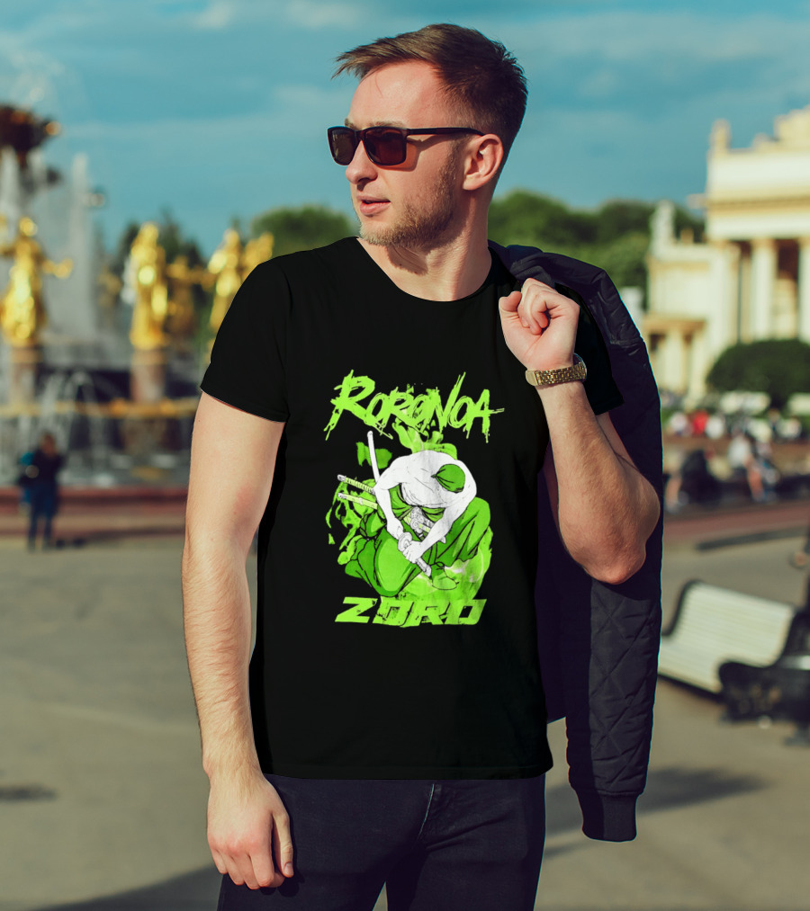 Roronoa Zoro Tonal One Piece Anime T-Shirt