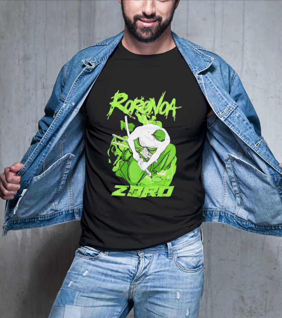 Roronoa Zoro Tonal One Piece Anime T-Shirt