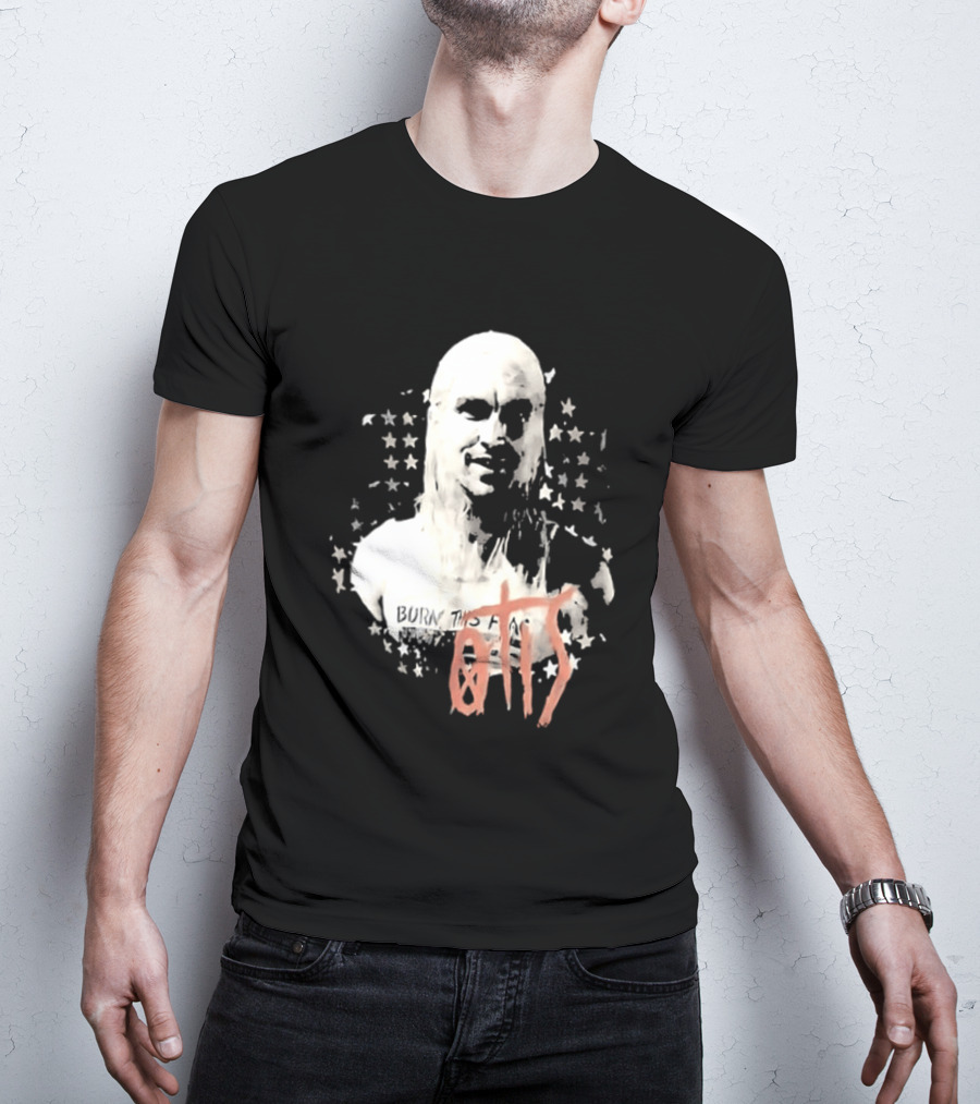 House Of 1000 Corpses Otis Rob Zombie Stars 2 Sided T-Shirt