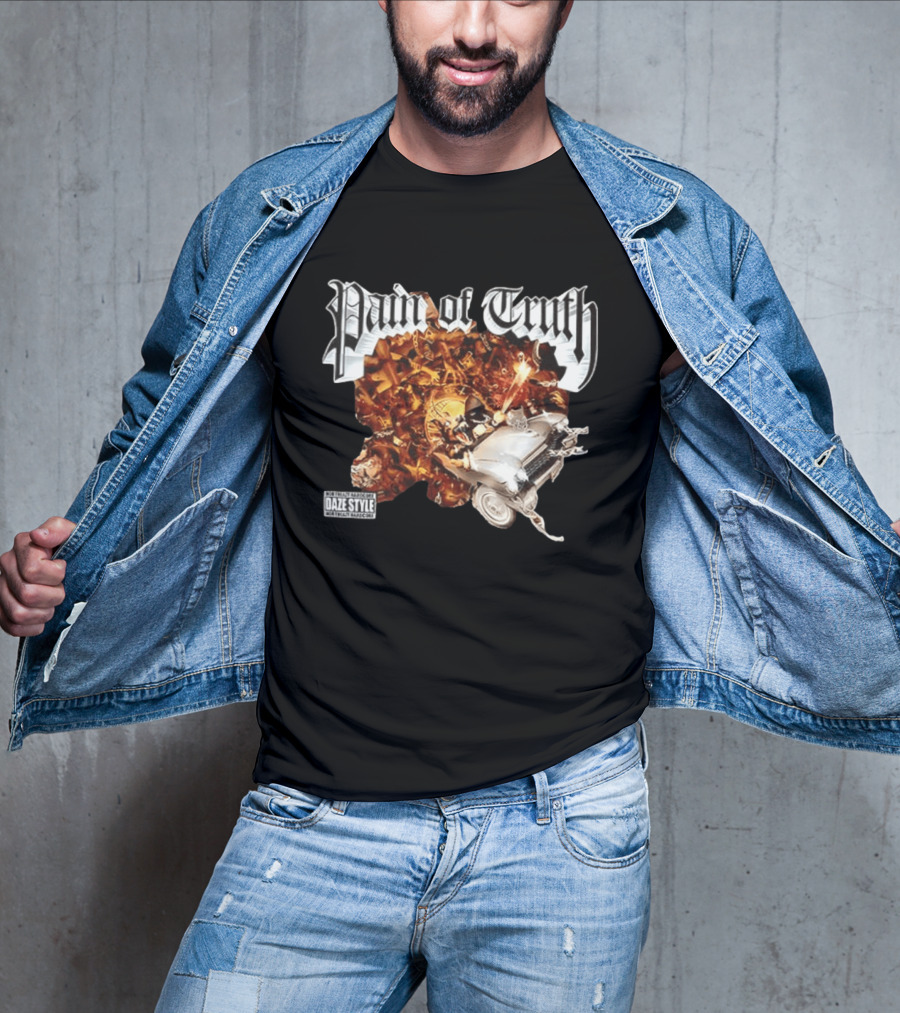 Pain Of Truth Daze Style Work Visuals T-Shirt