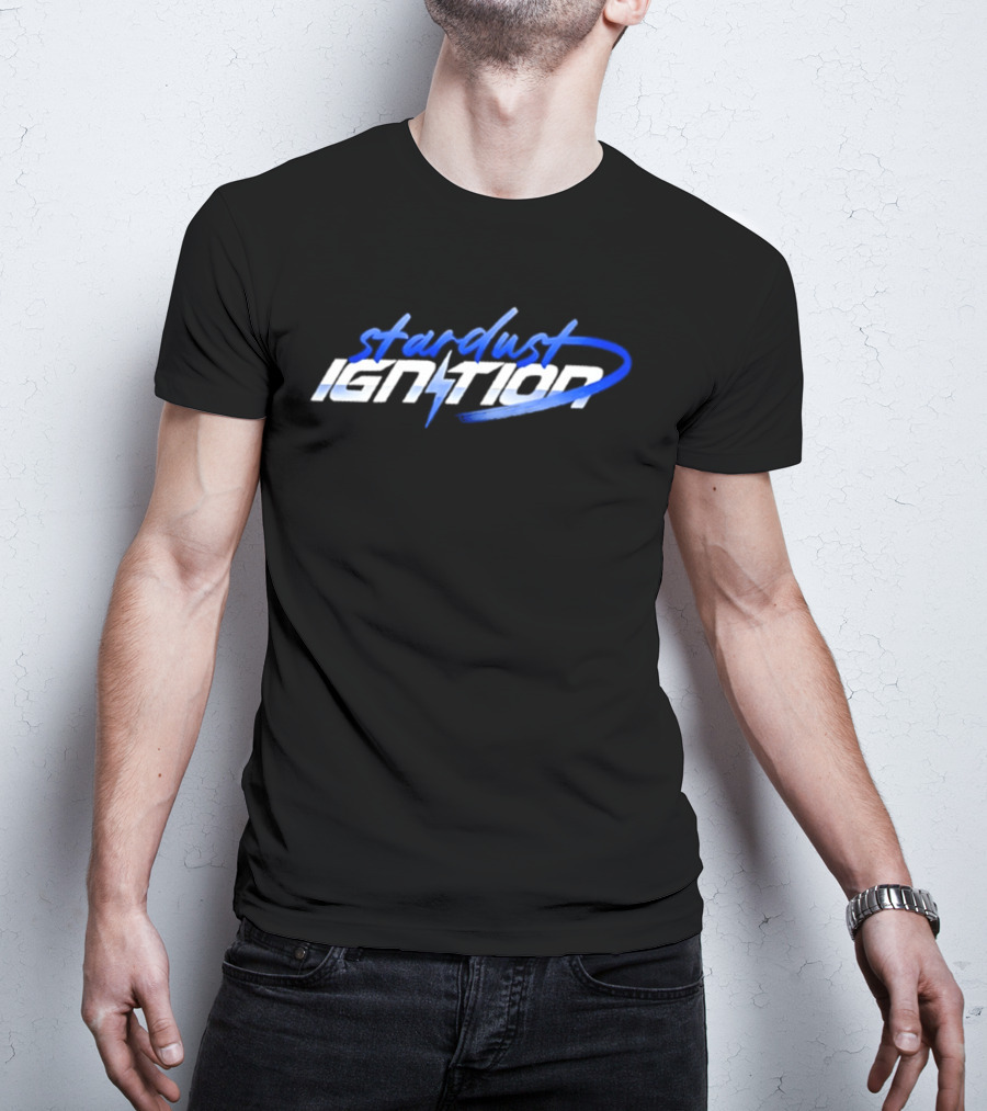 Stardust Ignition Blue Lightning T-Shirt