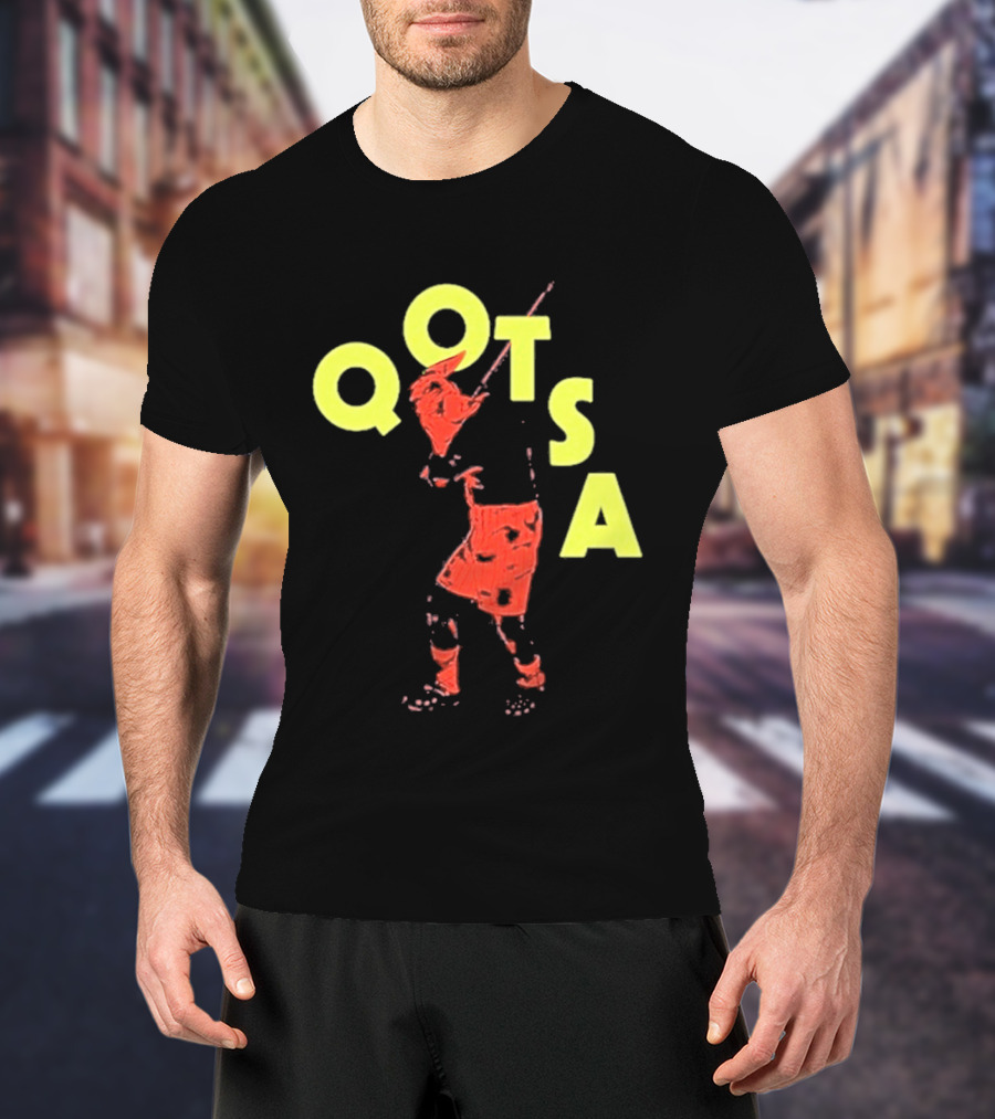 Queens Of The Stone Age QOTSA Executioner Bold Red Yellow T-Shirt