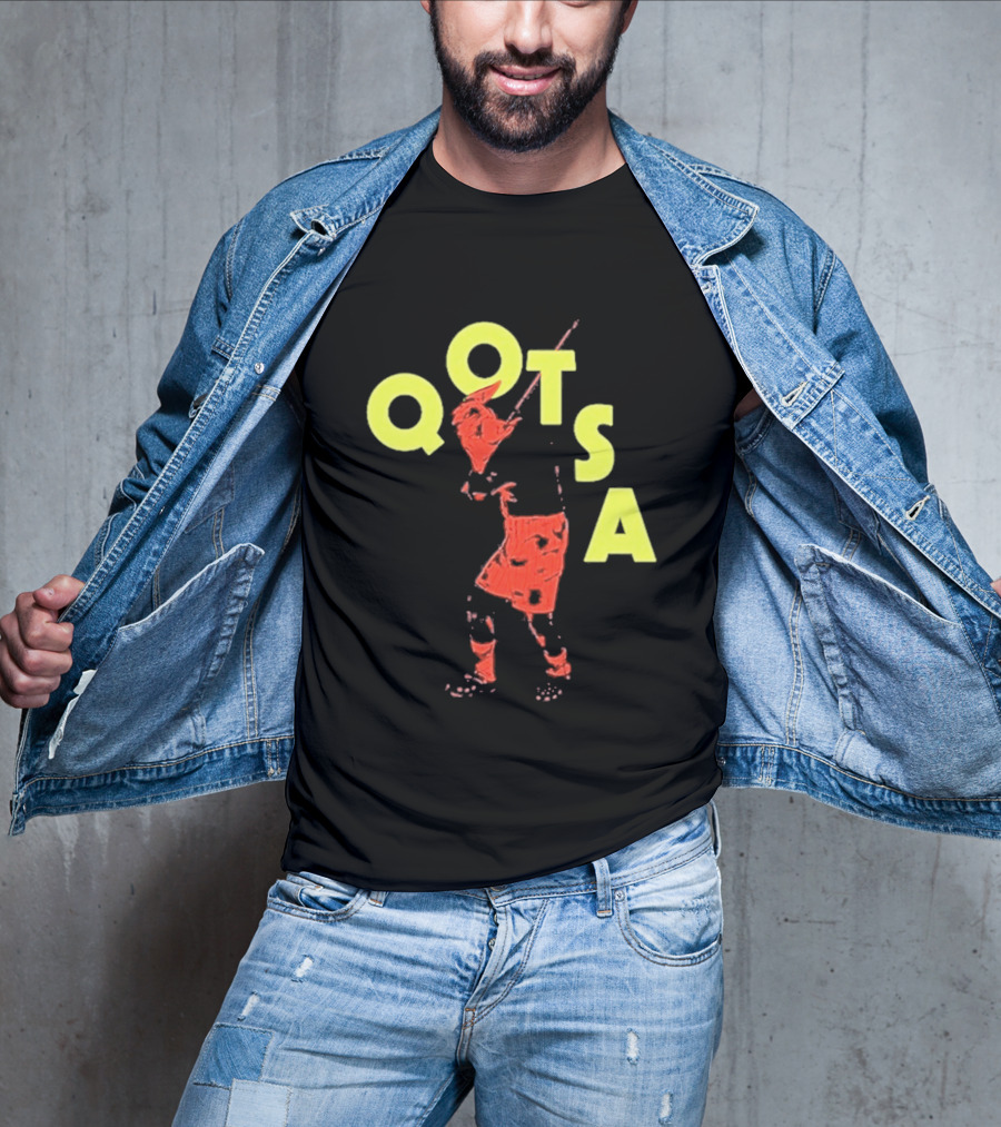 Queens Of The Stone Age QOTSA Executioner Bold Red Yellow T-Shirt