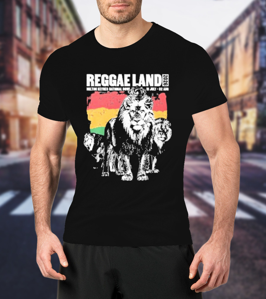 Reggae Land 2023 Lion Pride Wolverhampton 29 July 30 July T-Shirt