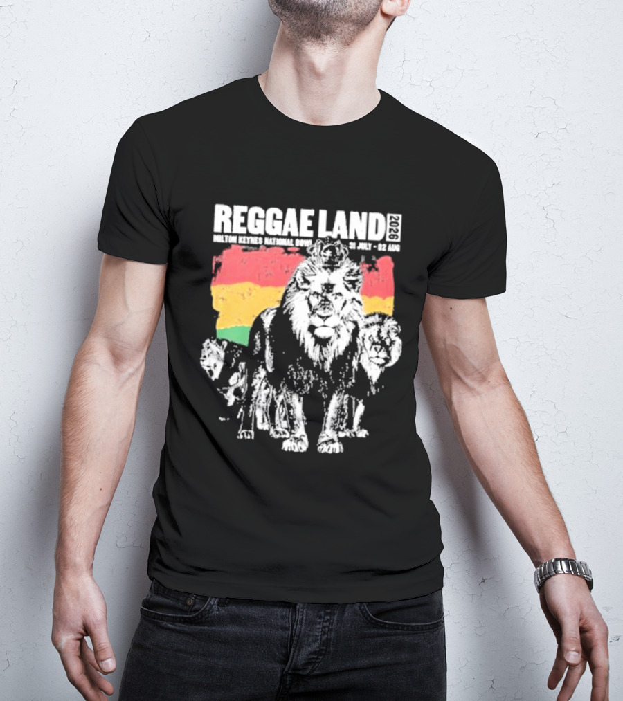 Reggae Land 2023 Lion Pride Wolverhampton 29 July 30 July T-Shirt